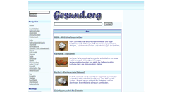 Desktop Screenshot of gesund.org