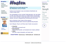 Tablet Screenshot of husten.gesund.org