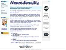 Tablet Screenshot of neurodermitis.gesund.org