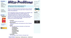 Desktop Screenshot of hitze-probleme.gesund.org